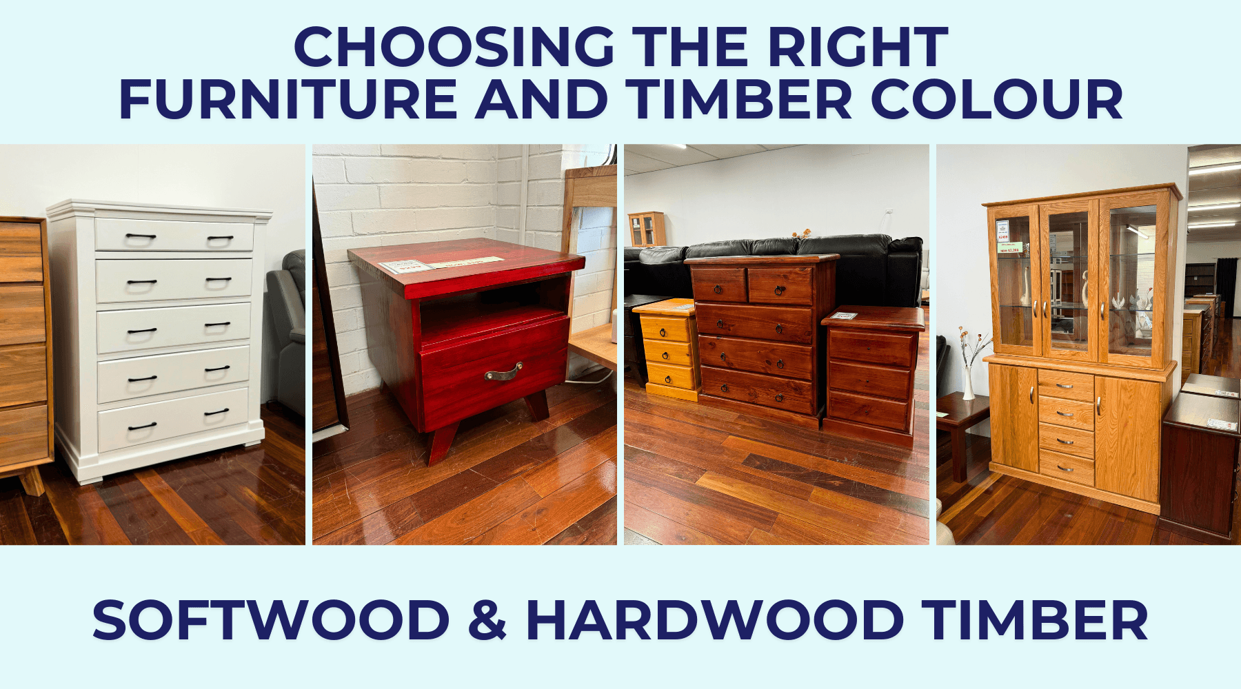 Choosing the Right Furniture and Timber Colour - Direct Furniture Warehouse