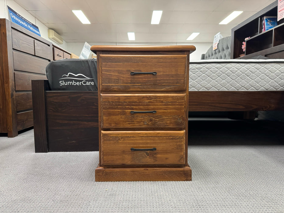 Donnel 3 Drw Bedside Table
