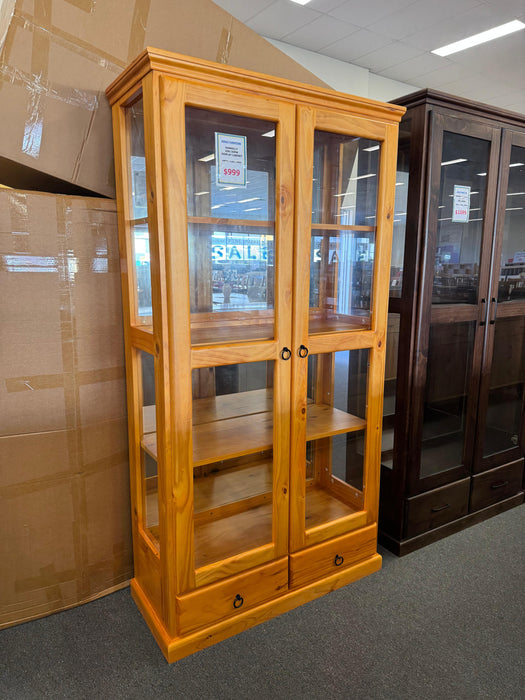 Donnelly 2Dr/2Drw Display Cabinet (1900H)