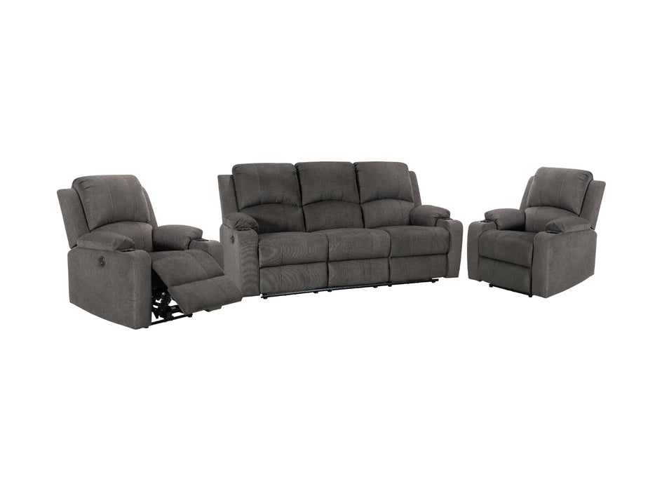Navara Electric Recliner Sofa (Linen Fabric)