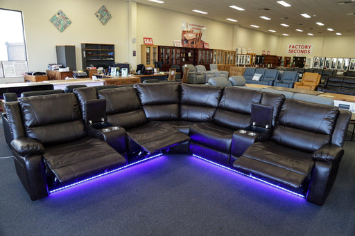 Arlo Electric Corner Modular Sofa - Direct Furniture Warehouse