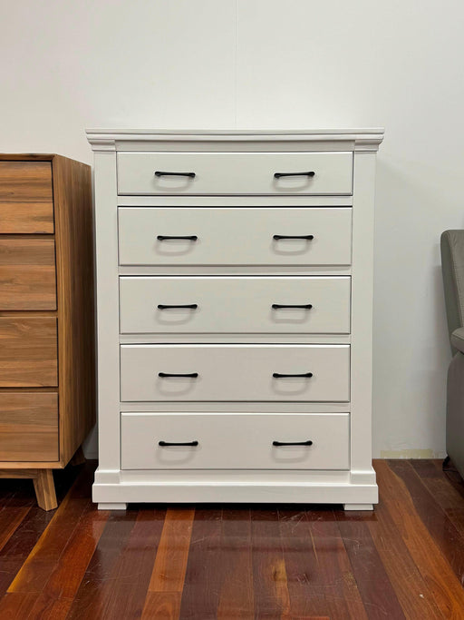 Bicton 5 Drw Tall Chest - Direct Furniture Warehouse
