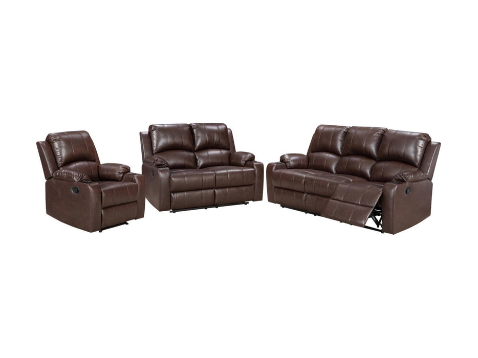 Brian 3RR+2RR+1R Manual Recliner Sofa - Direct Furniture Warehouse