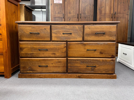 Donnel 7 Drw Low Chest - Direct Furniture Warehouse