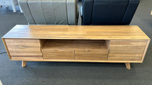 Granville Acacia 2Dr/2Drw Tv Unit - Direct Furniture Warehouse