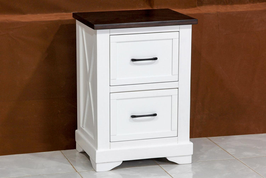 Hamilton 2 Drw Bedside Table - Direct Furniture Warehouse
