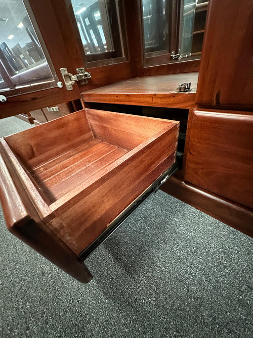 Jarrah Donnelly Display Cabinet (2Dr/2Drw) - Direct Furniture Warehouse