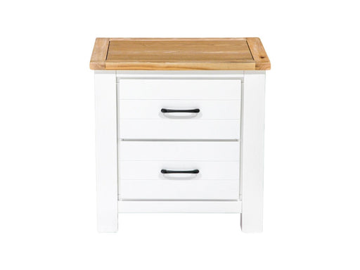 Moon 2 Drw Bedside Table - Direct Furniture Warehouse