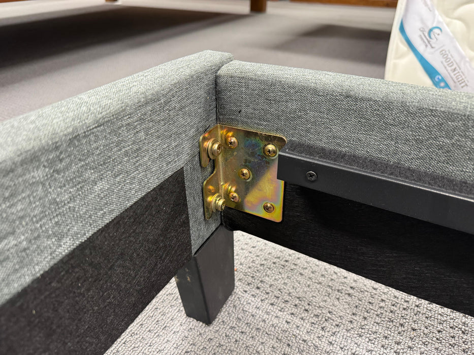 Olivia Fabric King Single Bed - Direct Furniture Warehouse