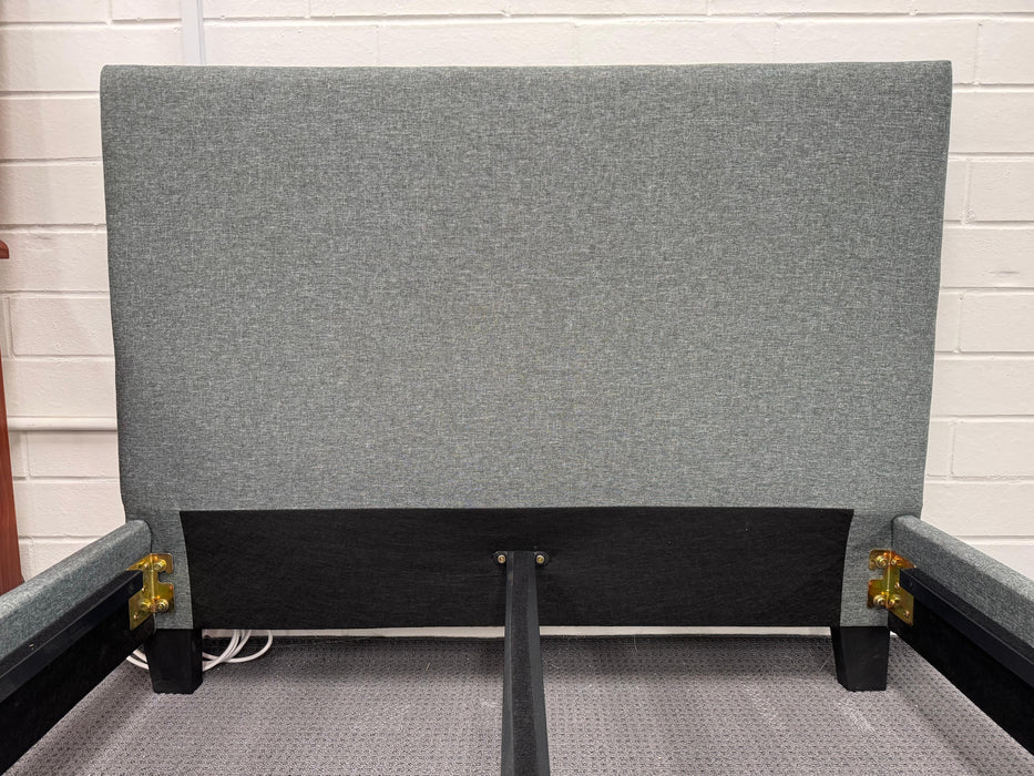 Olivia Fabric King Single Bed - Direct Furniture Warehouse