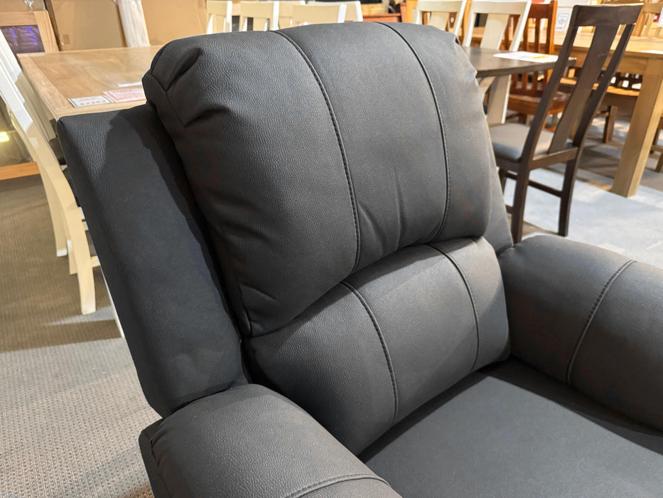 Prado 3ERER+1ER+1ER Electric Recliner Sofa (Rhino Suede) - Direct Furniture Warehouse