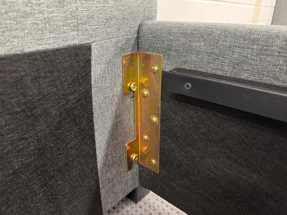 Rochelle Fabric Bed with Underbed Storage - Direct Furniture Warehouse