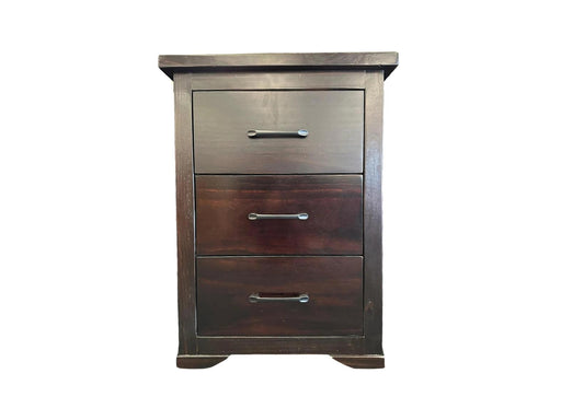 Sydney 3 Drw Bedside (Clearance) - Direct Furniture Warehouse