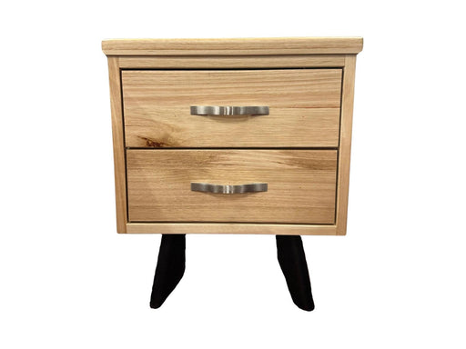 Vic Ash Dampier 2 Drw Bedside (Clearance) - Direct Furniture Warehouse