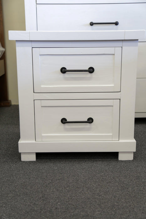 Woodcross 2 Drw Bedside Table - Direct Furniture Warehouse