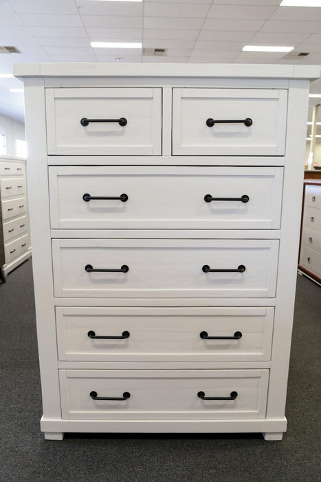 Woodcross 6 Drw Tall Chest - Direct Furniture Warehouse