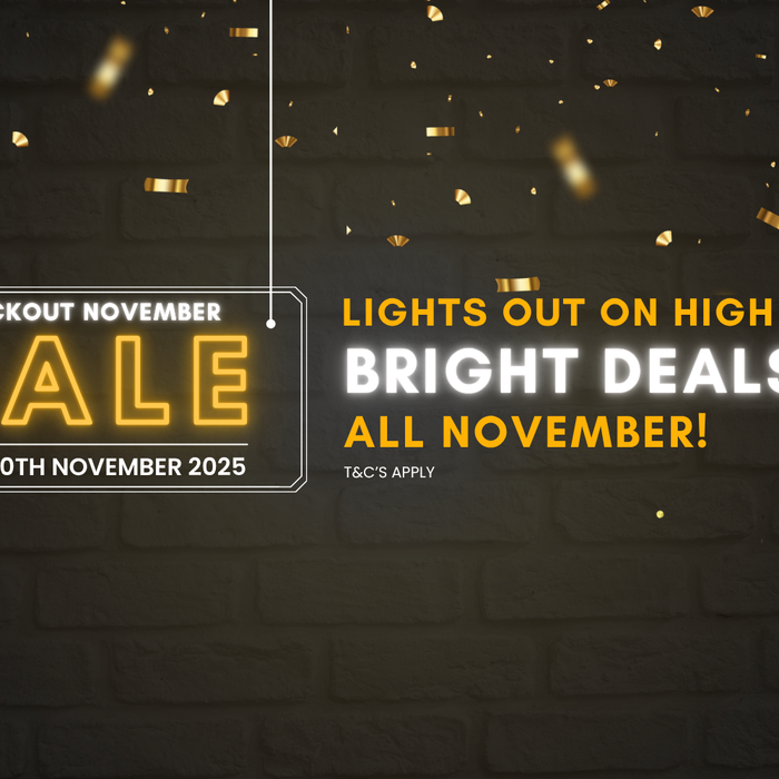 Blackout November Sale: Up to 50% OFF All Month Long!