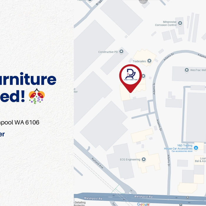 Direct Furniture Has Moved! Grand Opening of Our Welshpool Showroom!