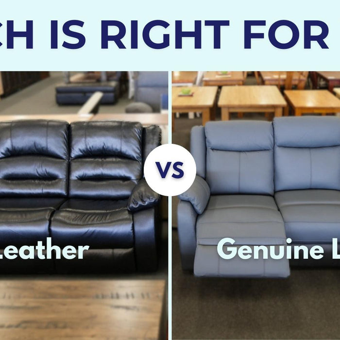 Deciphering Comfort: Air Leather vs Genuine Leather Sofas - Which is Right for You? - Direct Furniture Warehouse