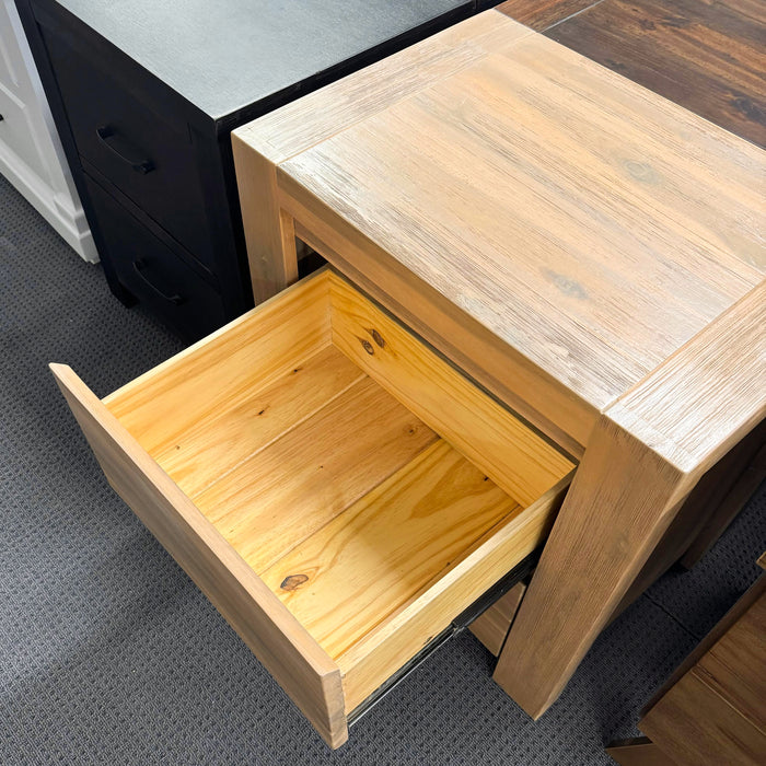 Malaga 2 Drw Bedside Table