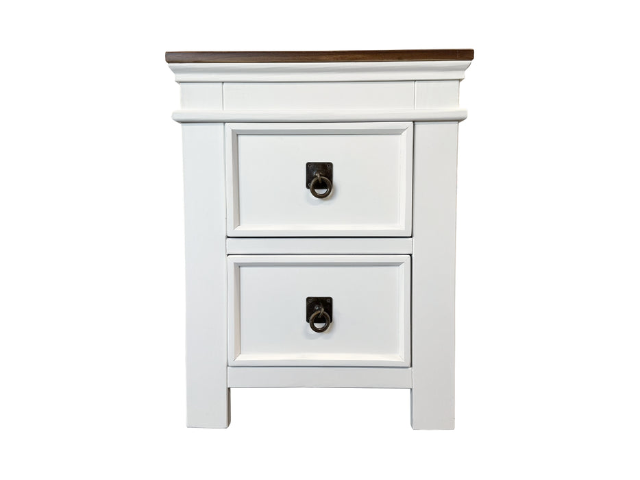 Attadale 2 Drw Bedside Table