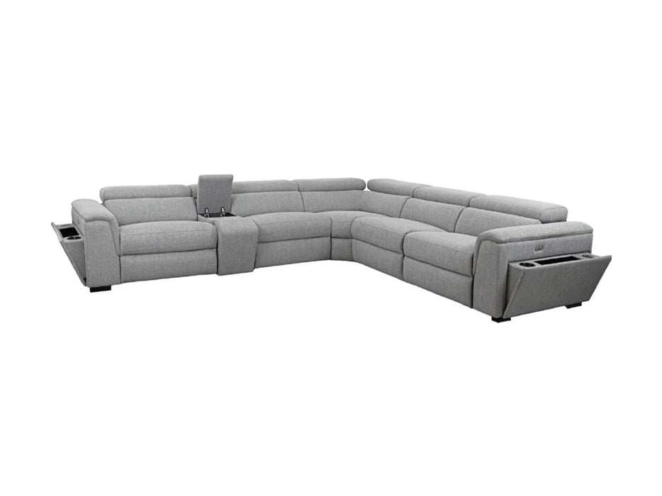 Byford Electric Fabric Corner Modular Sofa