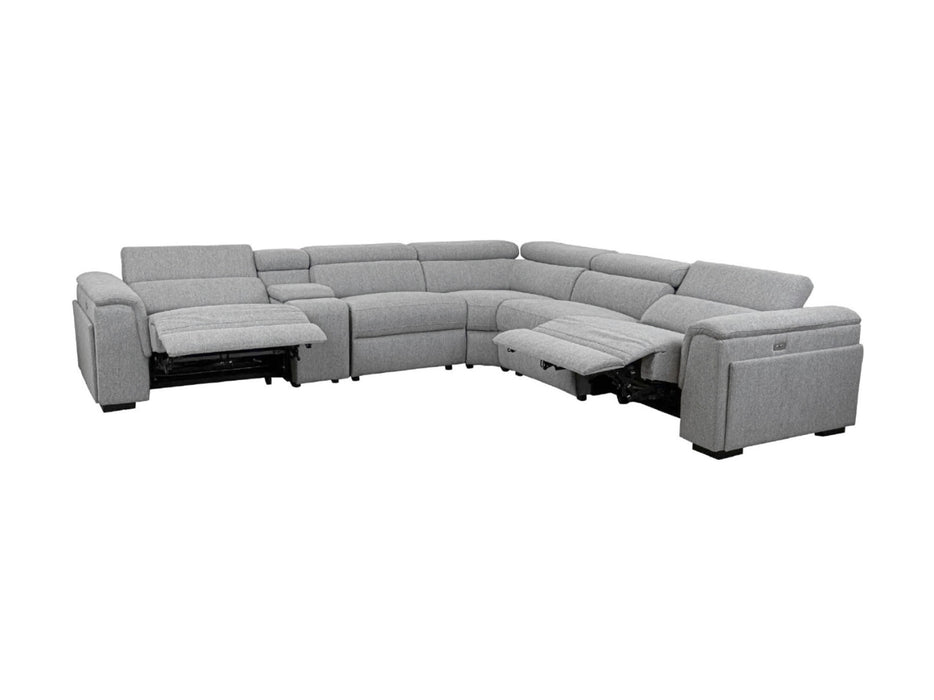 Byford Electric Fabric Corner Modular Sofa