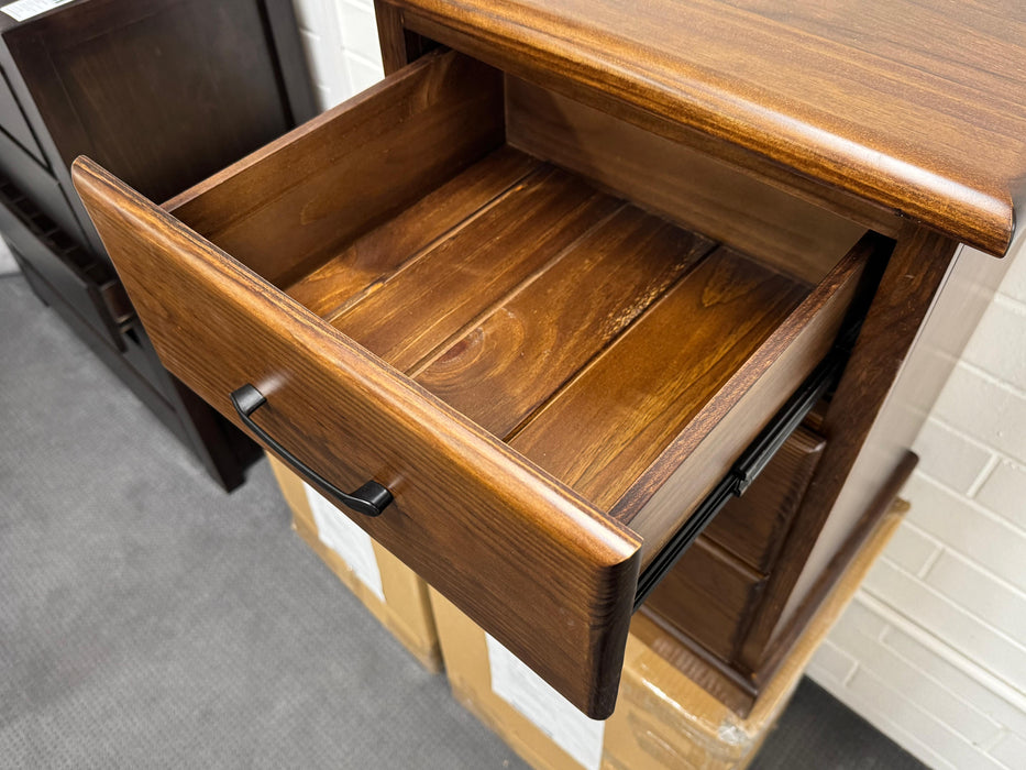 CM Donnelly 3 Drw Bedside Table