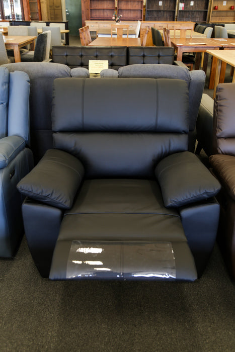 Charlotte Leather Manual Recliner Sofa