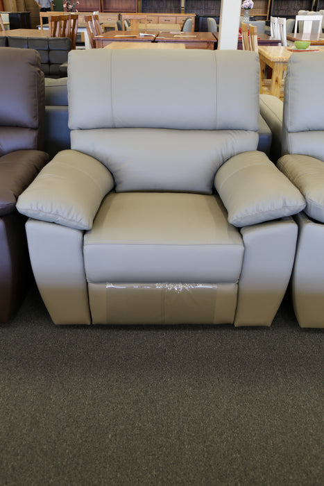 Charlotte Leather Manual Recliner Sofa