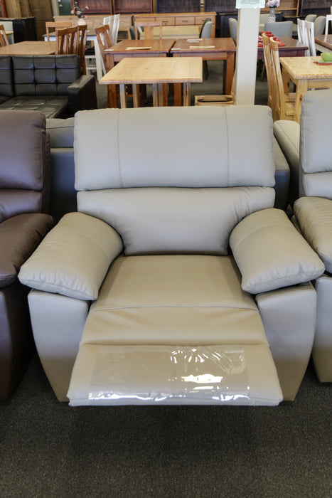 Charlotte Leather Manual Recliner Sofa
