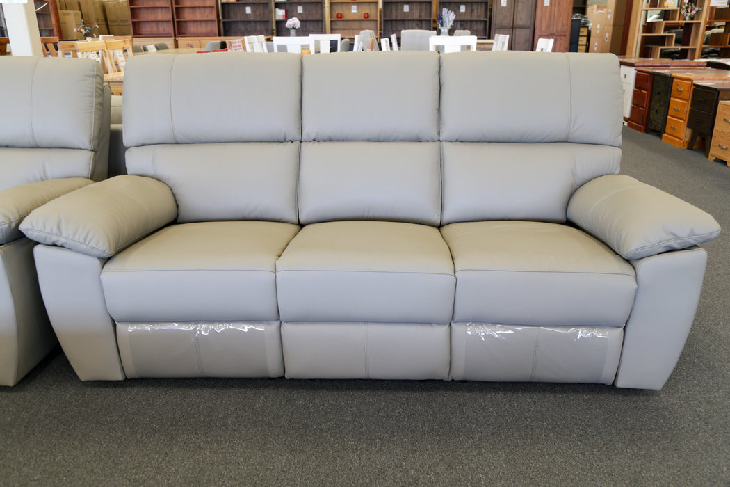 Charlotte Leather Manual Recliner Sofa