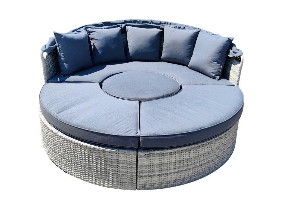 ⁠Claremont 4 Pcs Sunbed Set