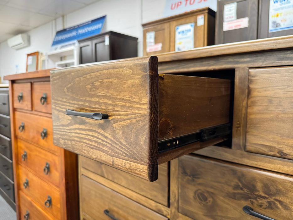 Cross 9 Drw Tall Chest