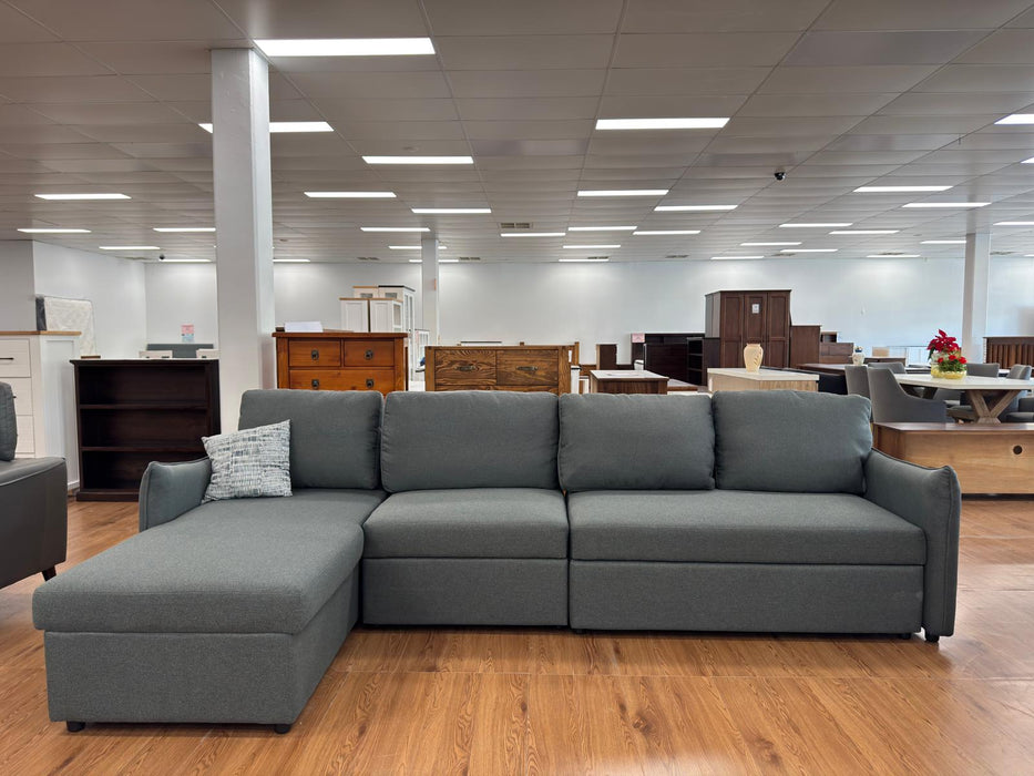 Darcy Fabric Sectional Sofa Bed