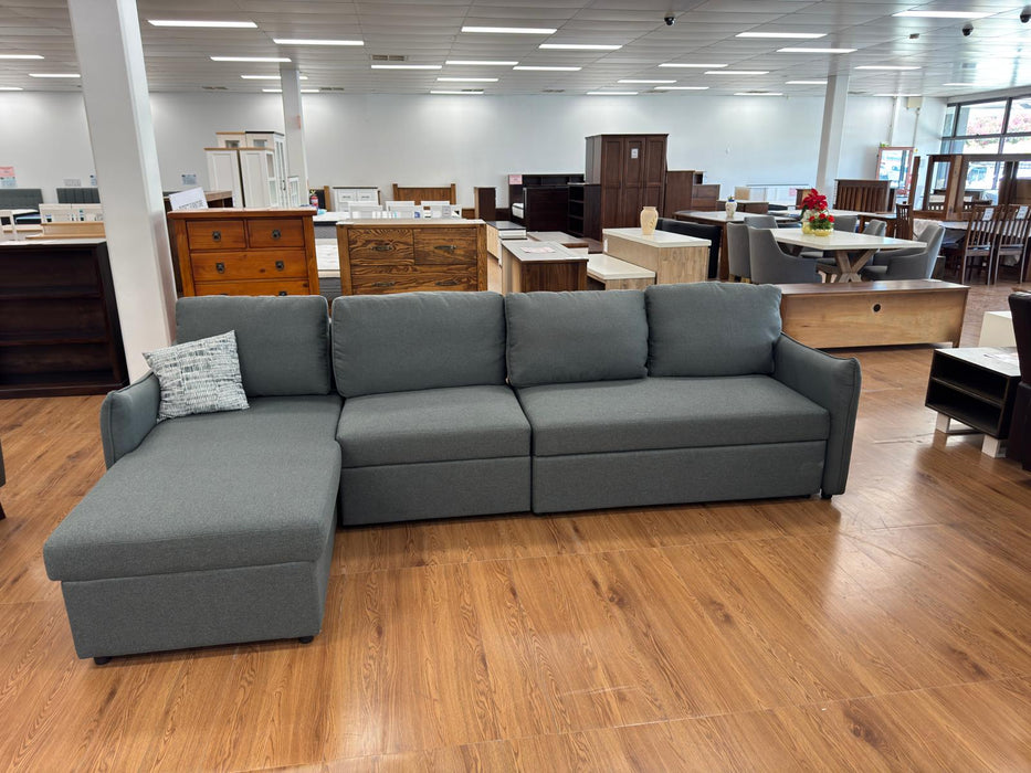 Darcy Fabric Sectional Sofa Bed