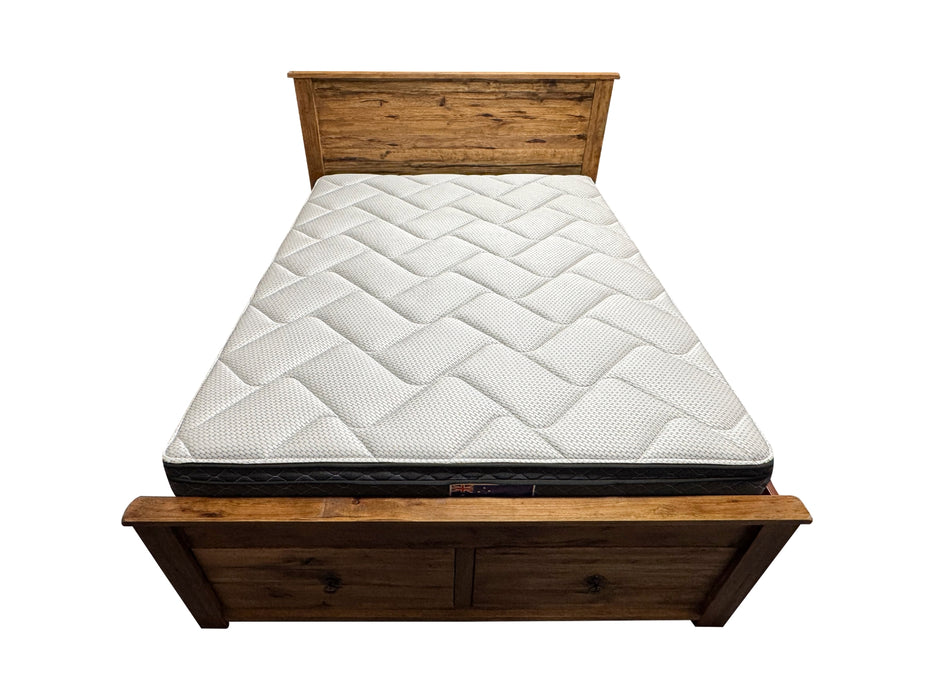 Denmark Queen Bed with 2 Drawers