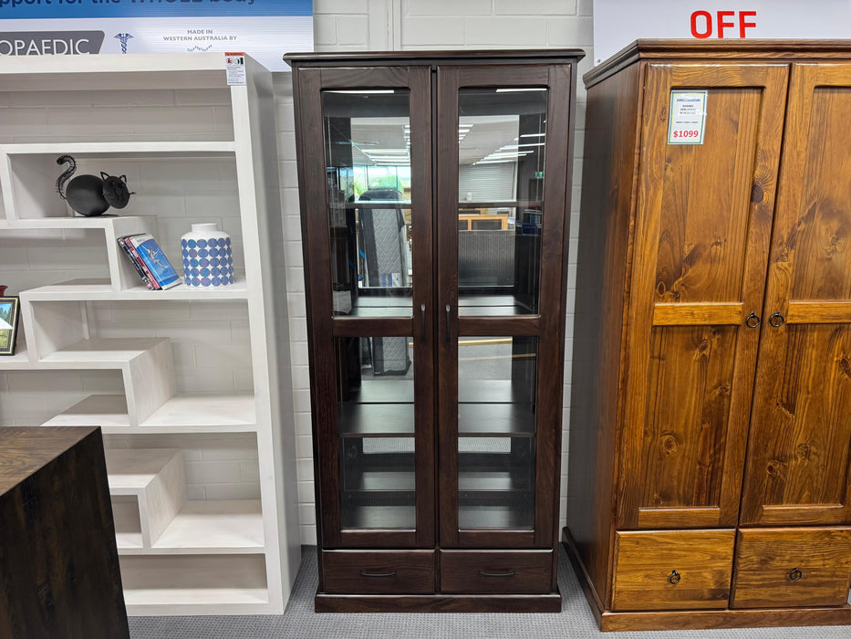 Donnel 2Dr/2Drw Display Cabinet