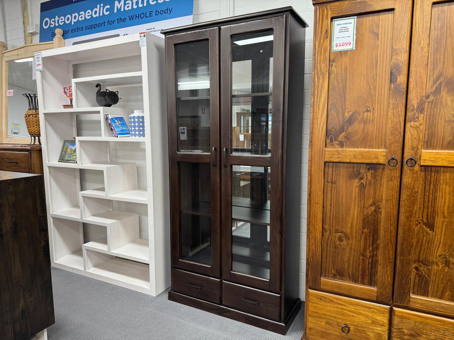 Donnel 2Dr/2Drw Display Cabinet