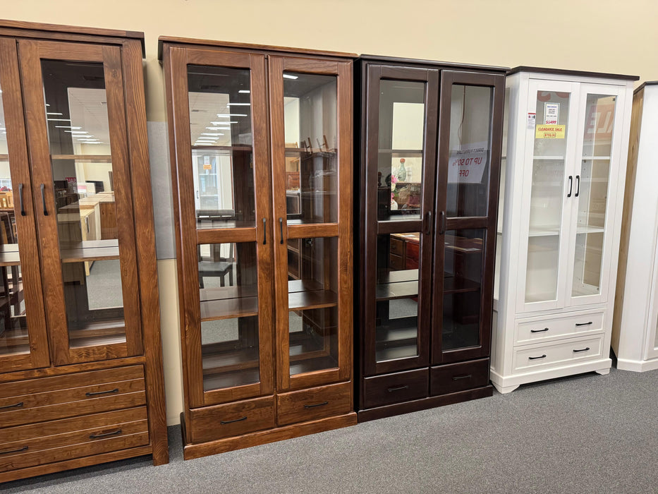 Donnel 2Dr/2Drw Display Cabinet