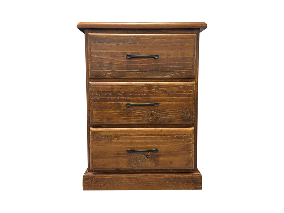 Donnel 3 Drw Bedside Table