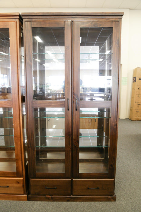 Donnelly 2Dr/2Drw Display Cabinet