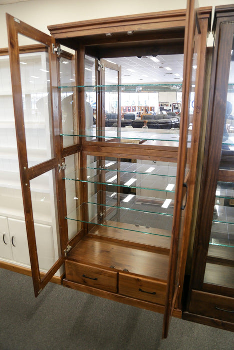 Donnelly 2Dr/2Drw Display Cabinet