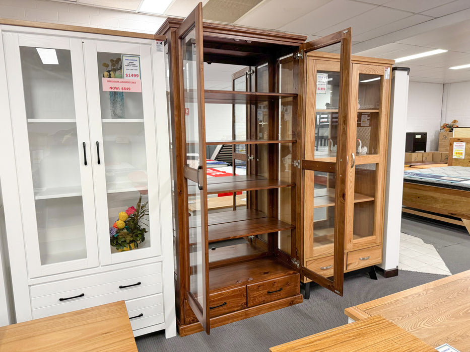 Donnelly 2Dr/2Drw Display Cabinet (2000H)