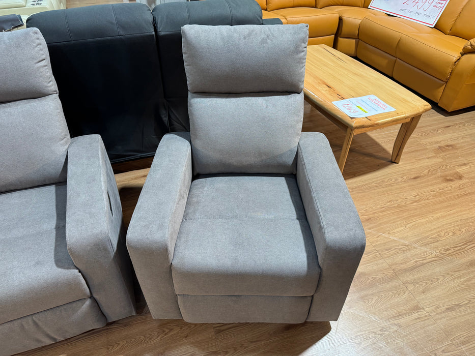 Evan Manual Recliner Sofa
