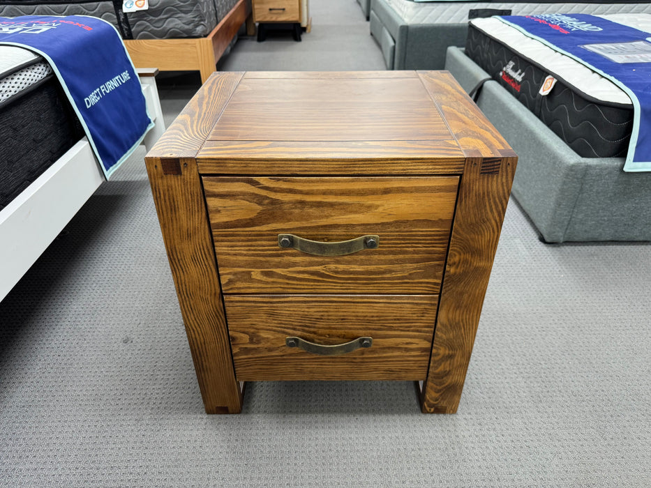 Geelong 2 Drw Bedside Table