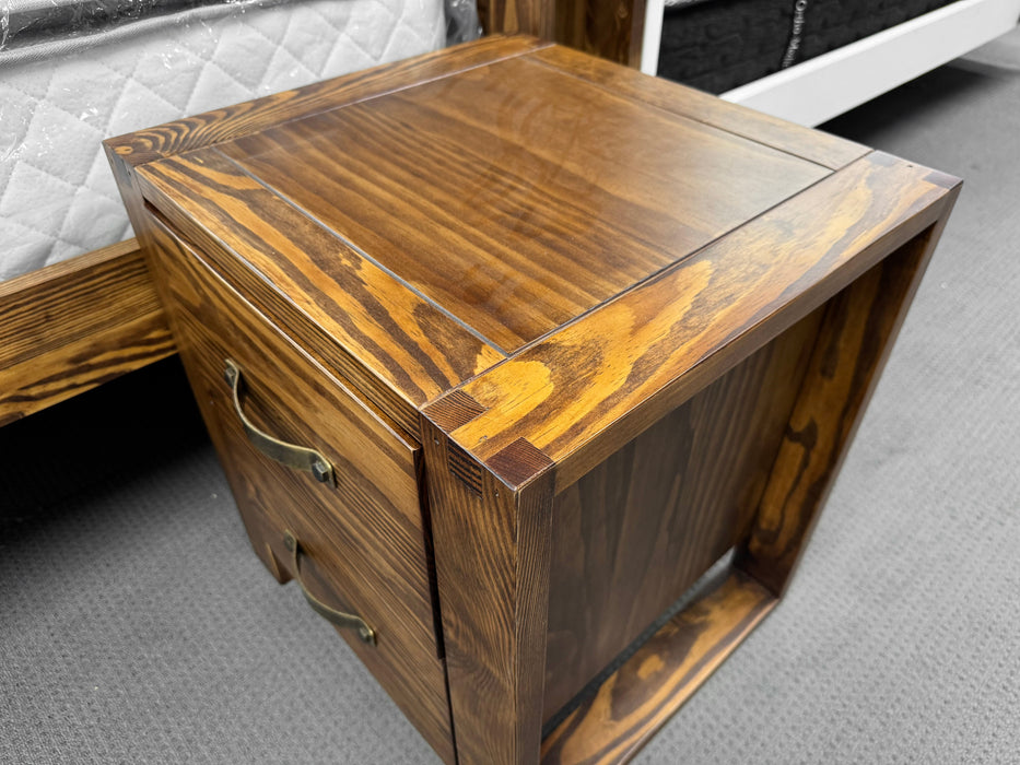 Geelong 2 Drw Bedside Table