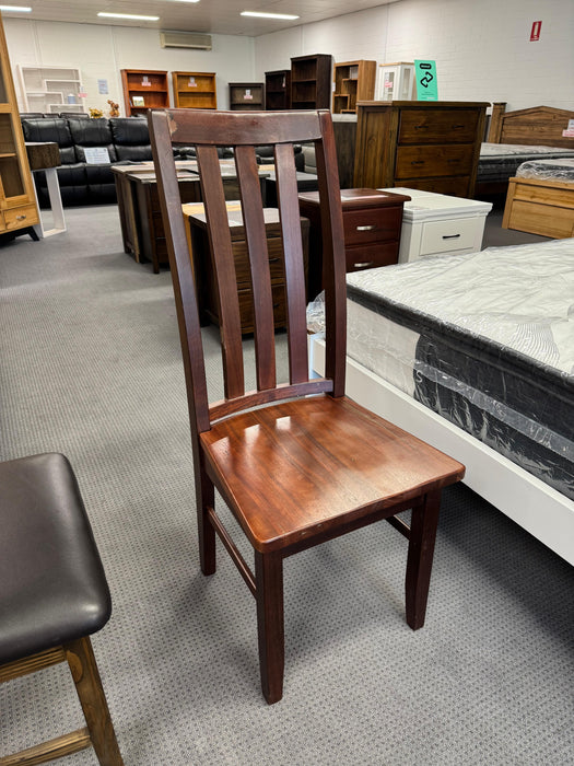 WA Jarrah Princess Dining Chair (3 Slats)