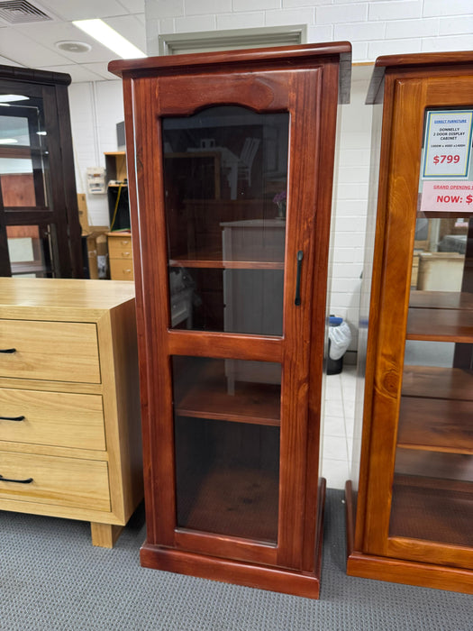 Stirling 1 Dr Display Cabinet