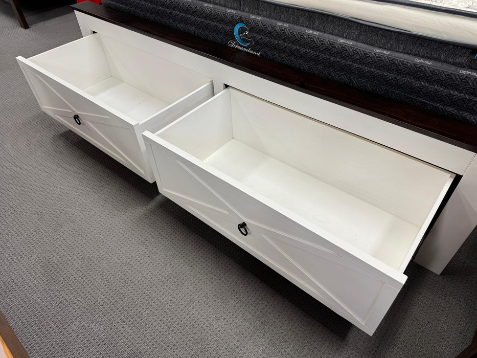 Hamilton Queen Bed with Front Drawer